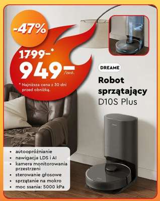 Robot sprzątający D10S Plus