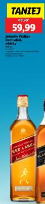 JOHNNIE WALKER RED LABEL Whisky