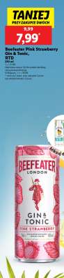 Beefeater Pink Strawberry Gin & Tonic, RTD
