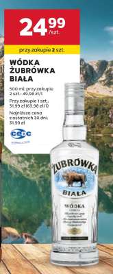 Wódka Żubrówka Biała