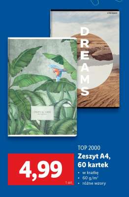 Zeszyt A4/60 kartek