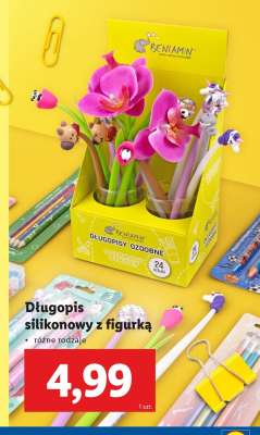 Długopis silikonowy z figurką