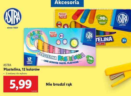 Plastelina 12 kolorów