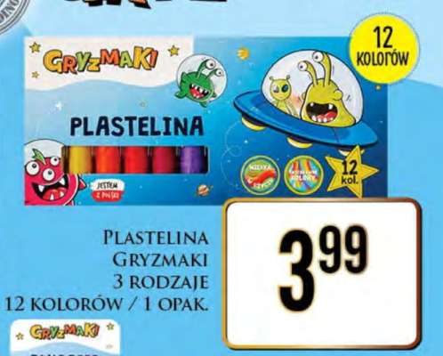 Plastelina Gryzmaki