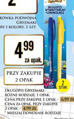 Długopis Gryzmaki