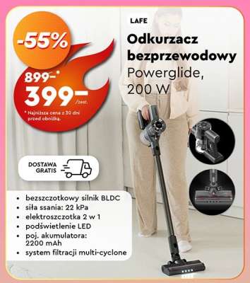Odkurzacz bezprzewodowy Powerglide, 200 W