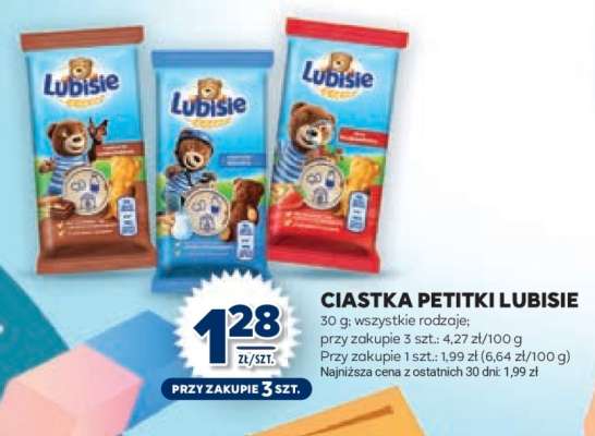 Ciastka Petitki Lubisie