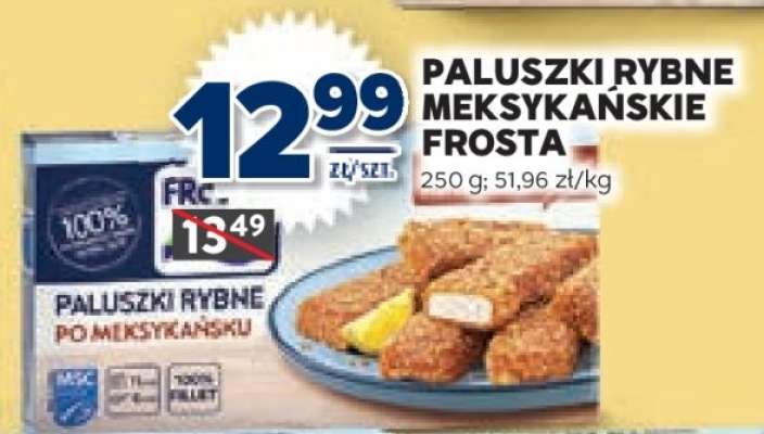 PALUSZKI RYBNE MEKSYKAŃSKIE FROSTA