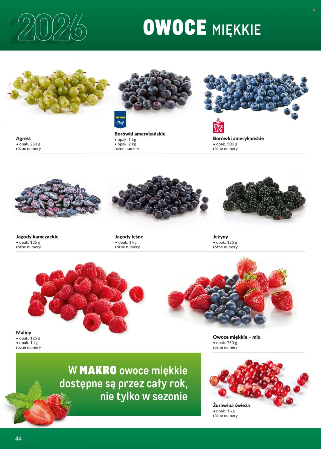 Gazetka Makro - 1.3.2026. - 31.12.2026.. Strona 44