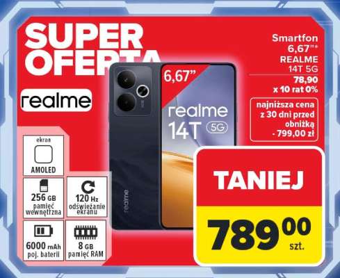 Smartfon REALME 14T 5G