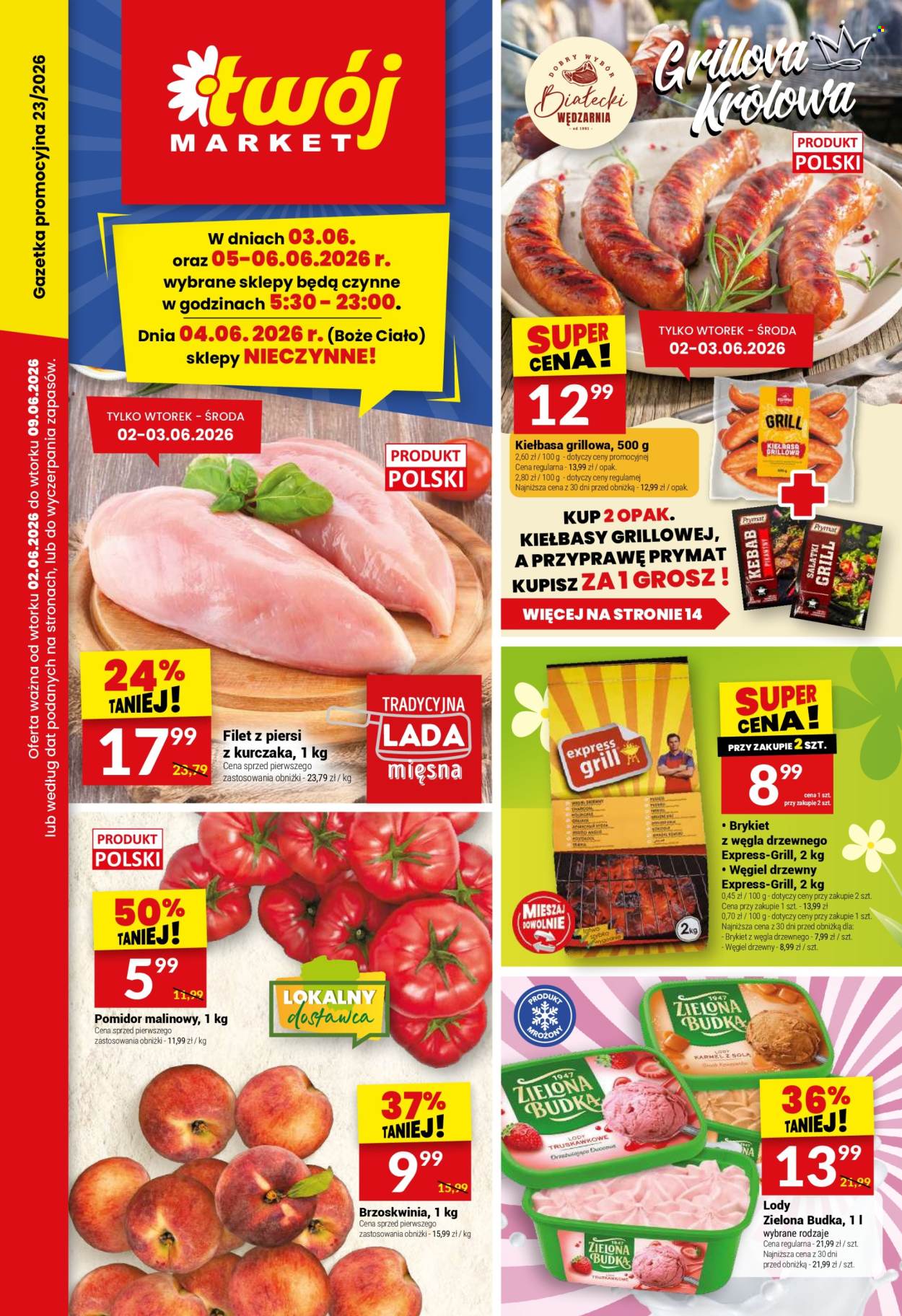 Gazetka Twój Market - 2.6.2026. - 9.6.2026.. Strona 1