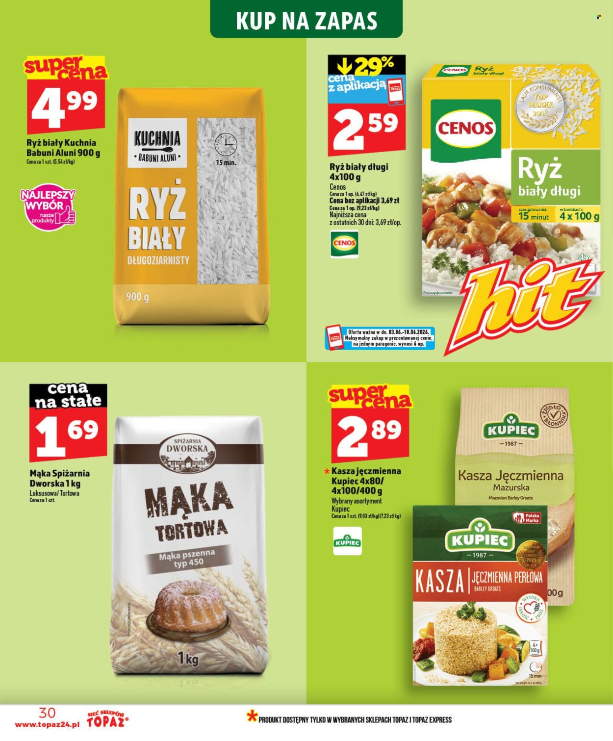 Gazetka Topaz - 3.6.2026. - 10.6.2026.. Strona 30