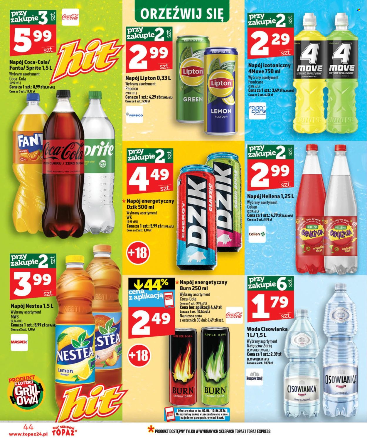 Gazetka Topaz - 3.6.2026. - 10.6.2026.. Strona 44