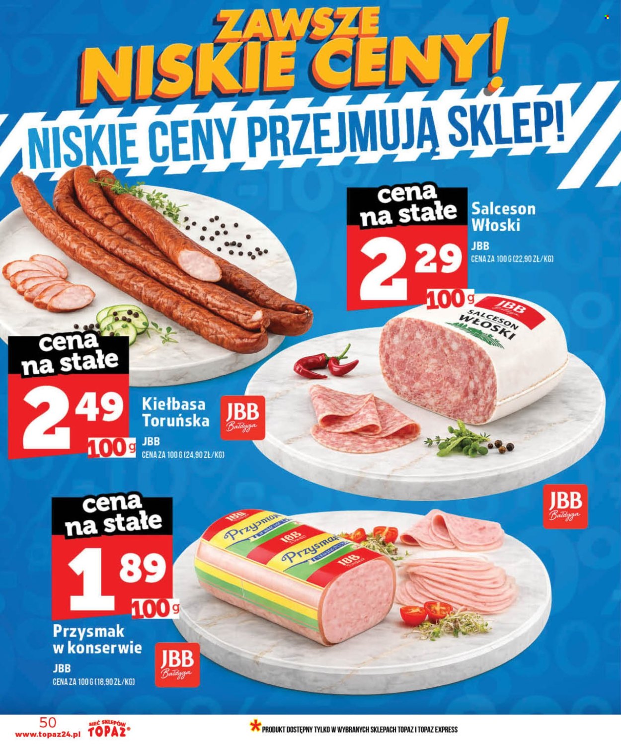 Gazetka Topaz - 3.6.2026. - 10.6.2026.. Strona 50