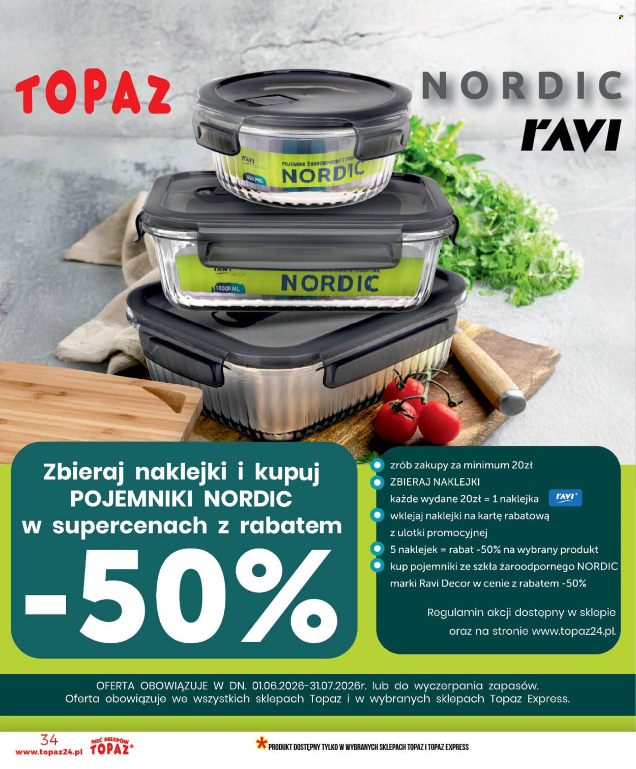 Gazetka Topaz - 3.6.2026. - 10.6.2026.. Strona 34