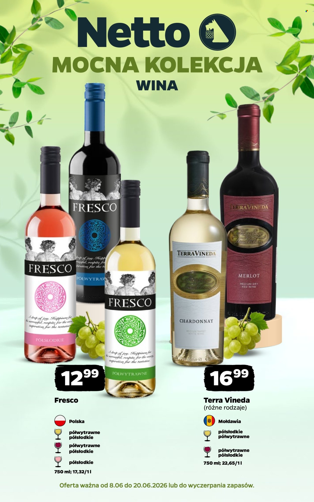 Gazetka Netto - 8.6.2026. - 20.6.2026.. Strona 1