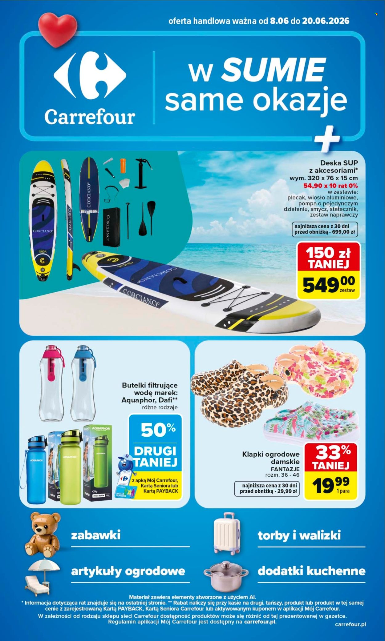 Gazetka Carrefour - 8.6.2026. - 20.6.2026.. Strona 1