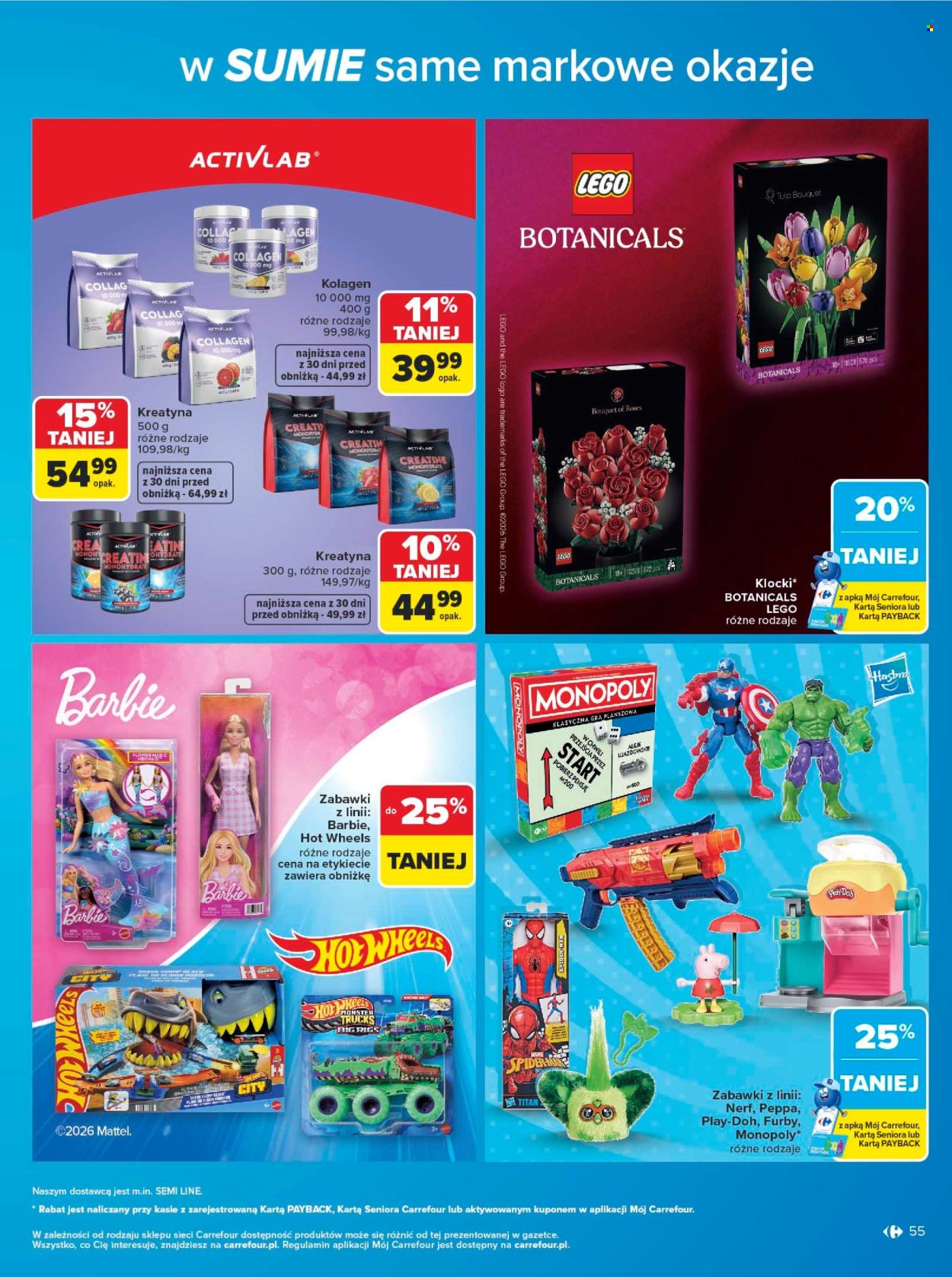 Gazetka Carrefour - 8.6.2026. - 20.6.2026.. Strona 55