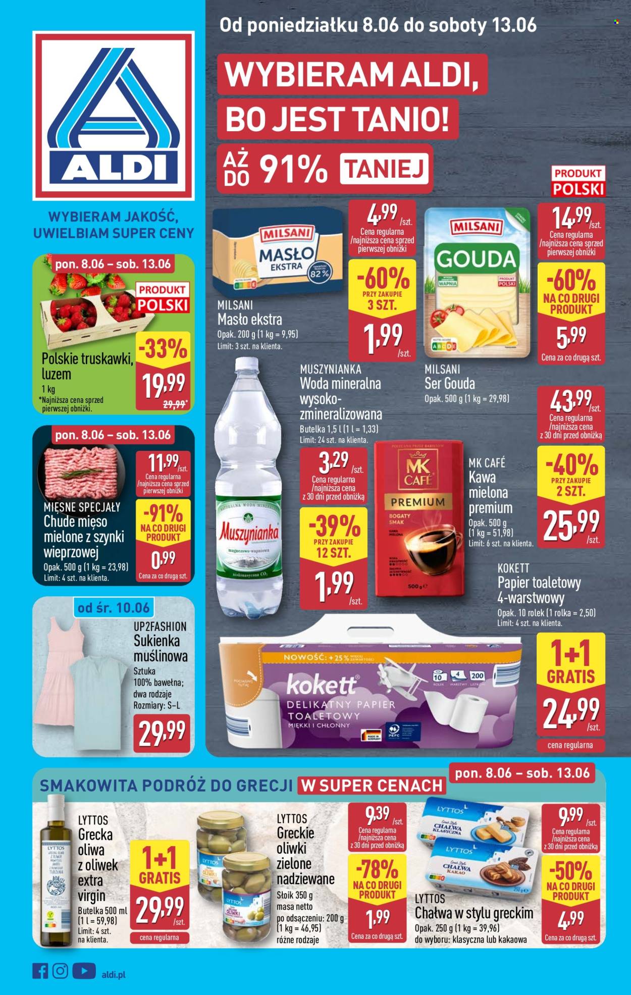 Gazetka ALDI - 8.6.2026. - 13.6.2026.. Strona 1