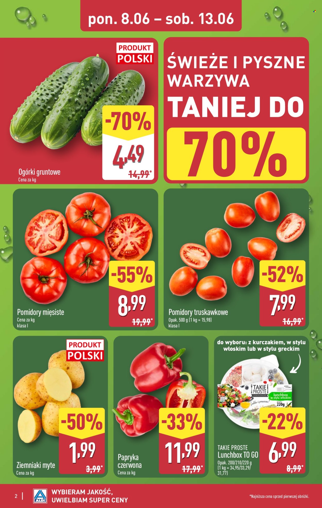 Gazetka ALDI - 8.6.2026. - 13.6.2026.. Strona 2