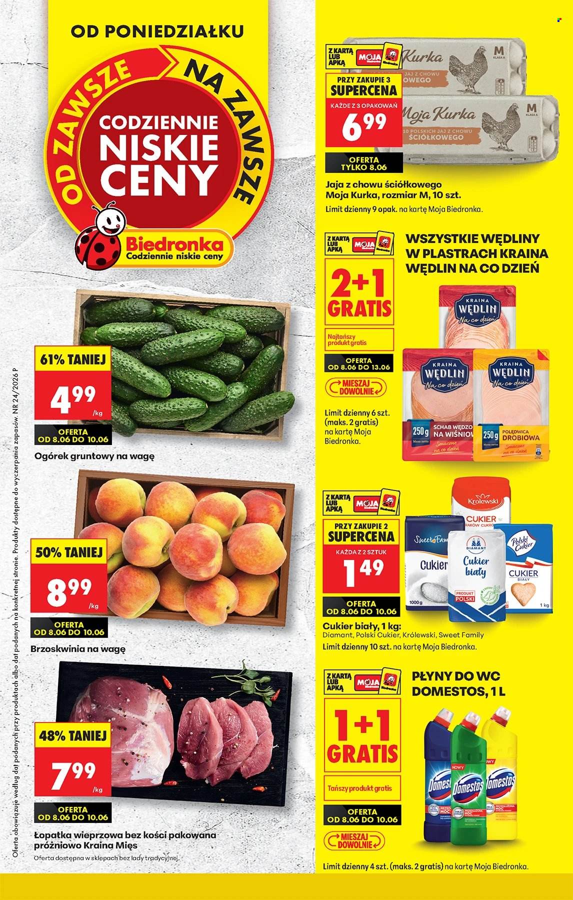 Gazetka Biedronka - 8.6.2026. - 13.6.2026.. Strona 1