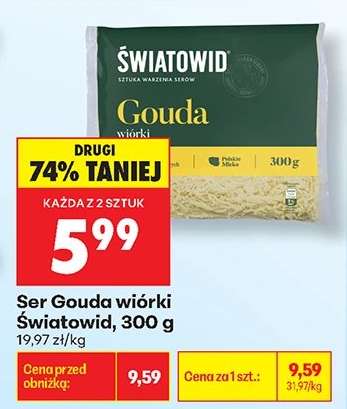 Şer gouda wiórki światowid 300 g
