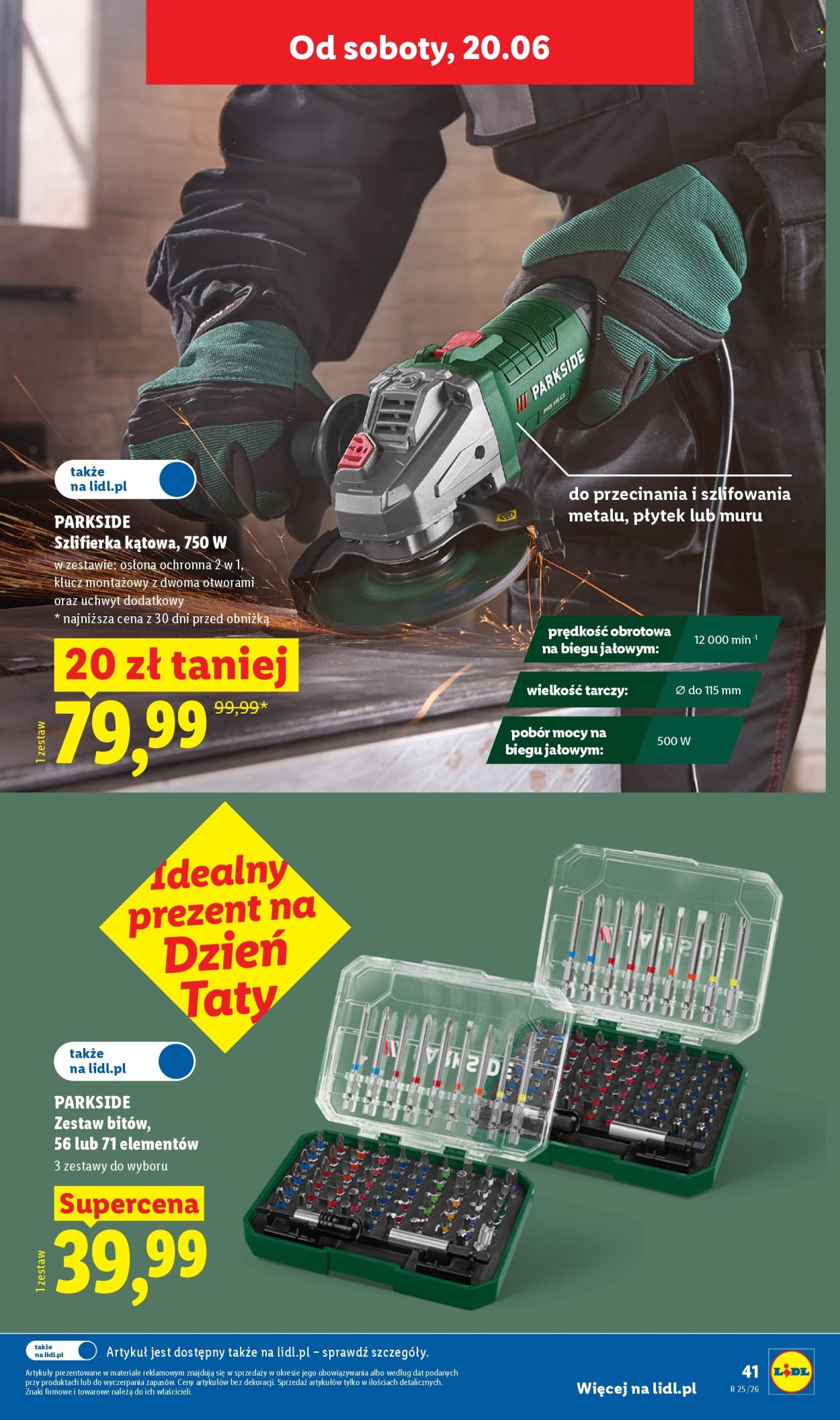 Gazetka Lidl - 15.6.2026. - 20.6.2026.. Strona 47
