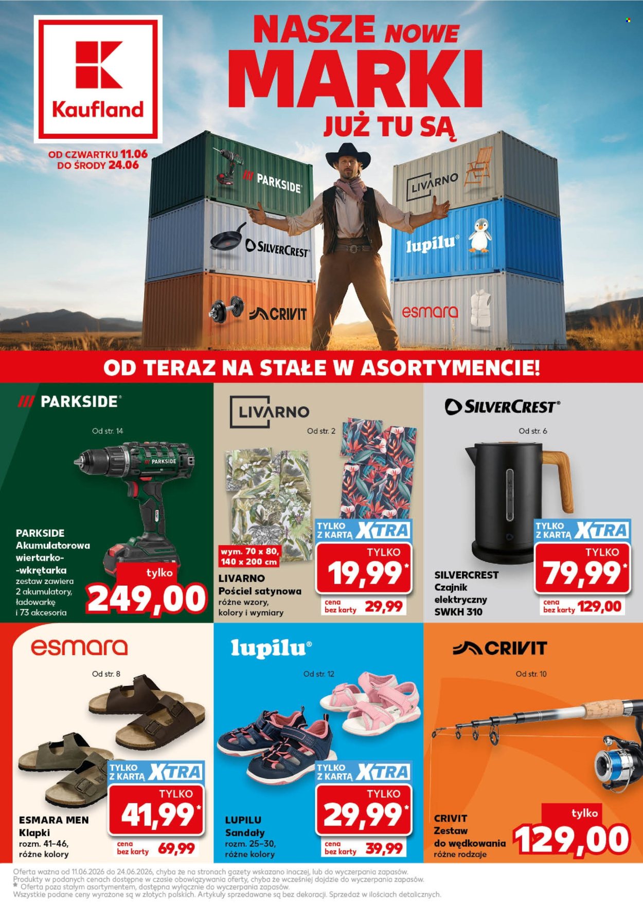 Gazetka Kaufland - 11.6.2026. - 24.6.2026.. Strona 1