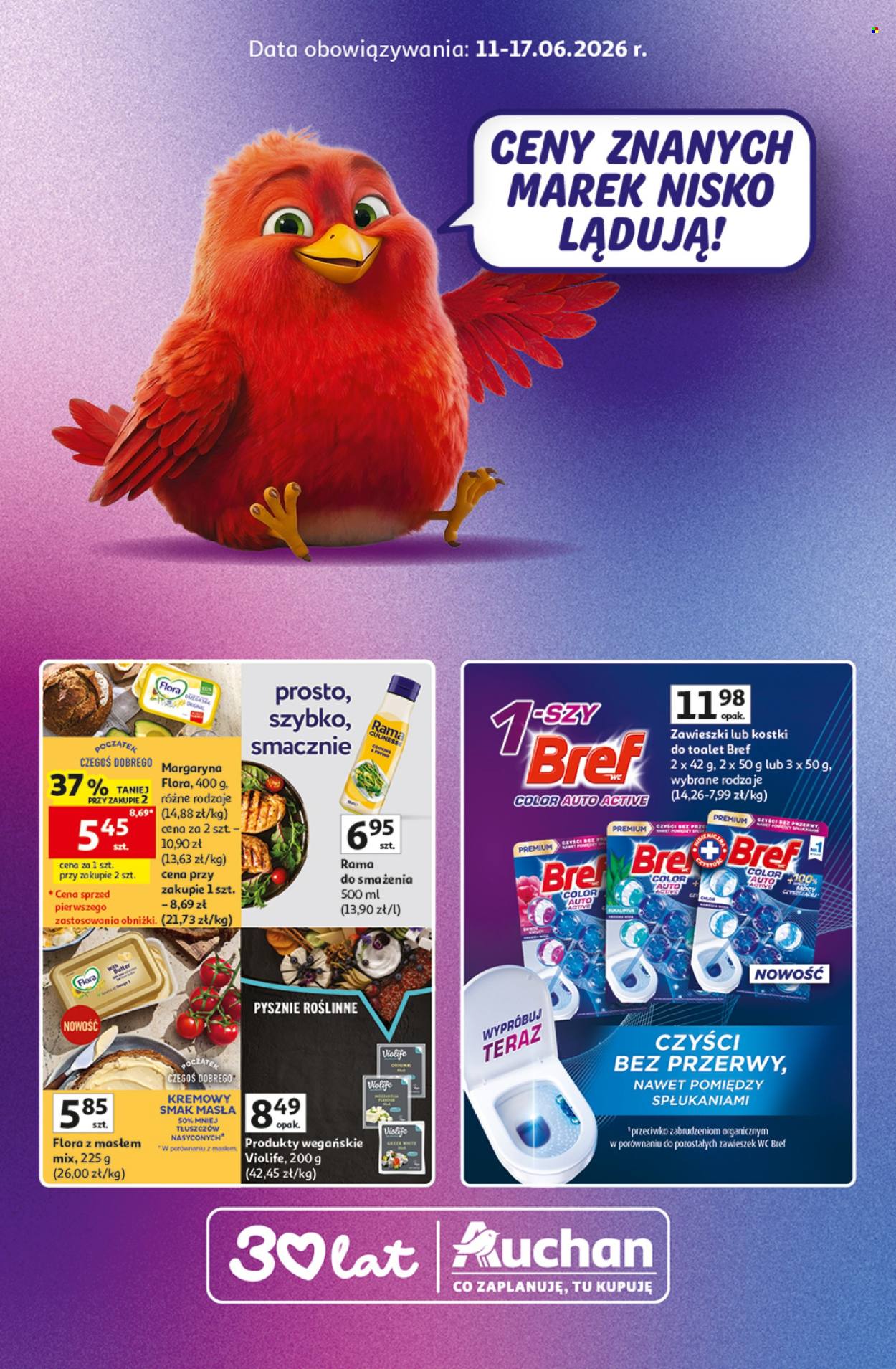 Gazetka Auchan - 11.6.2026. - 17.6.2026.. Strona 1