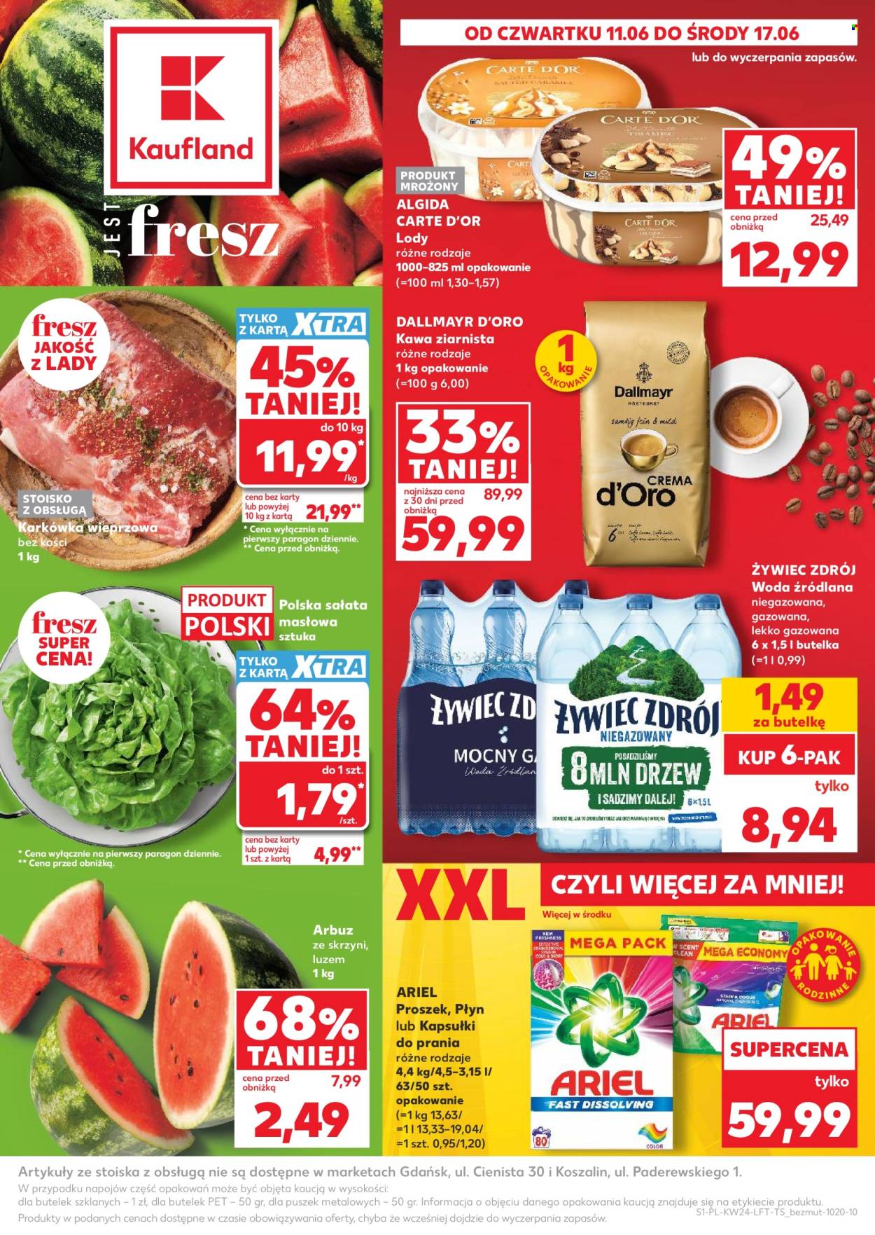 Gazetka Kaufland - 11.6.2026. - 17.6.2026.. Strona 1