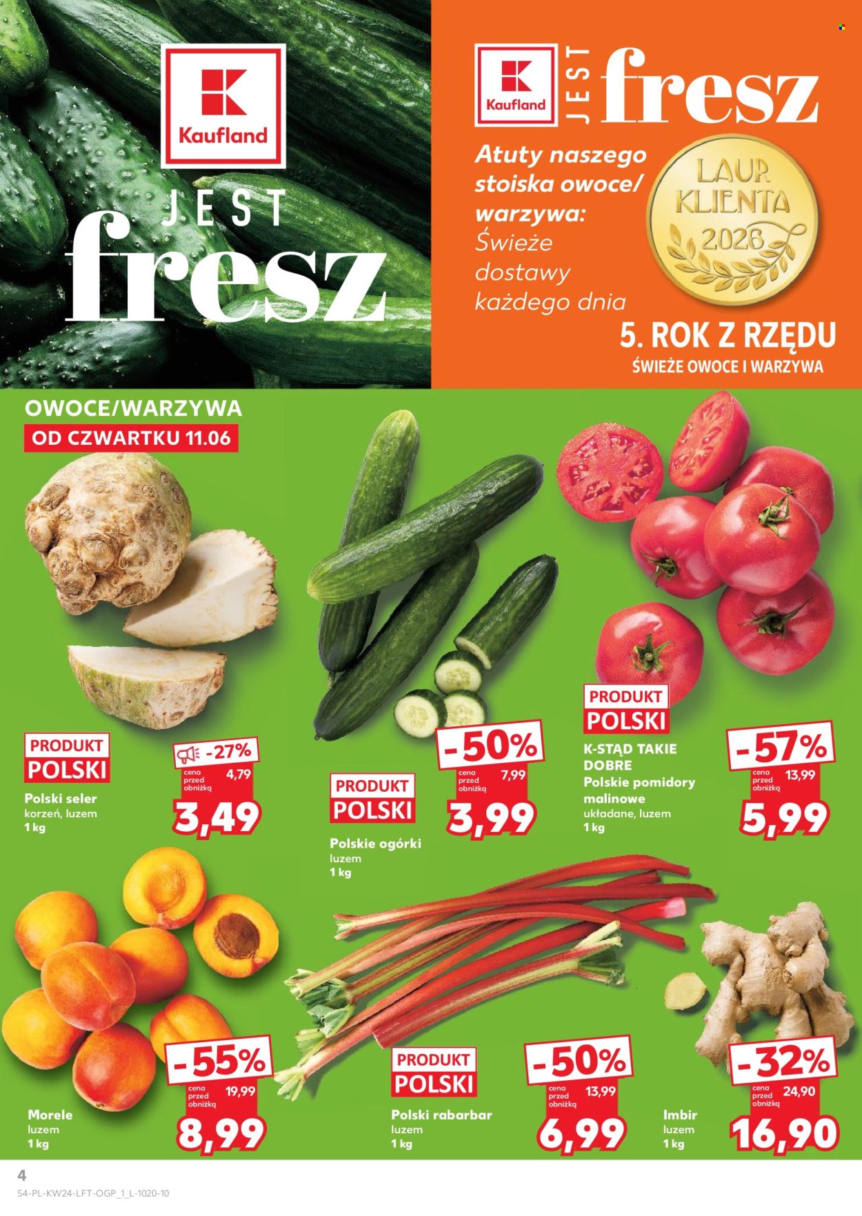 Gazetka Kaufland - 11.6.2026. - 17.6.2026.. Strona 4