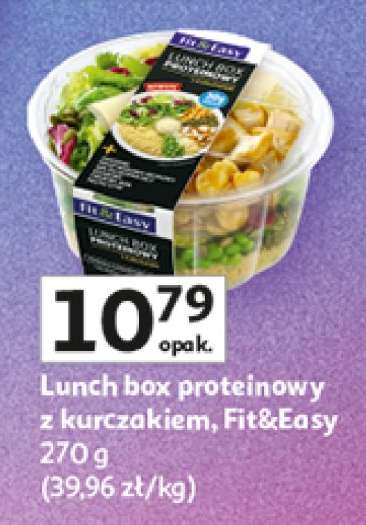 Lunch box proteinowy z kurczakiem, Fit&Easy