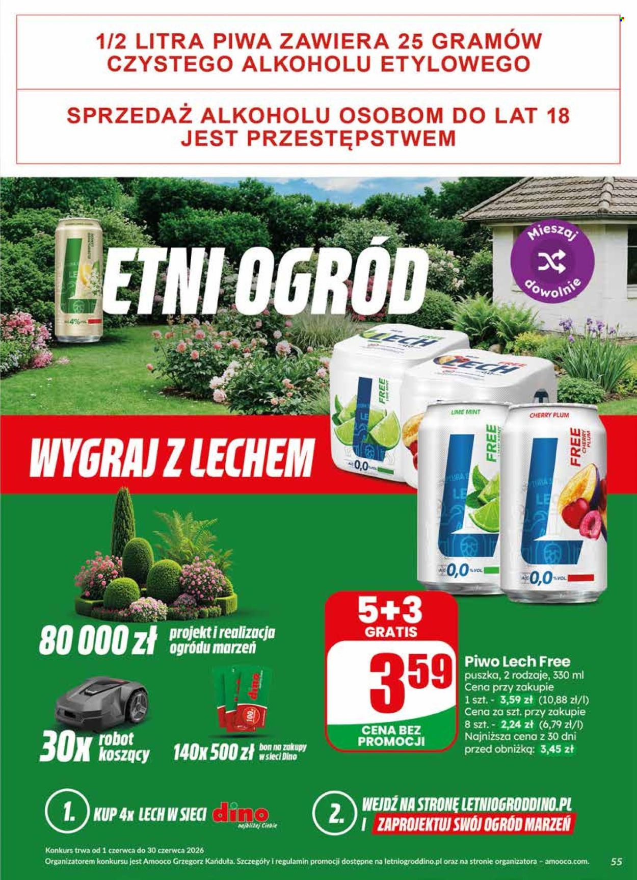 Gazetka Dino - 10.6.2026. - 16.6.2026.. Strona 55