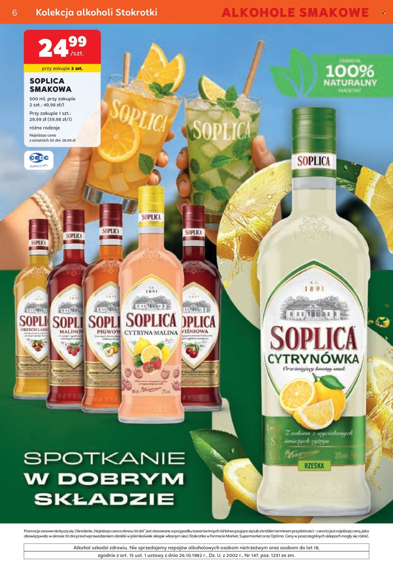 Gazetka Stokrotka Supermarket - 11.6.2026. - 8.7.2026.. Strona 6