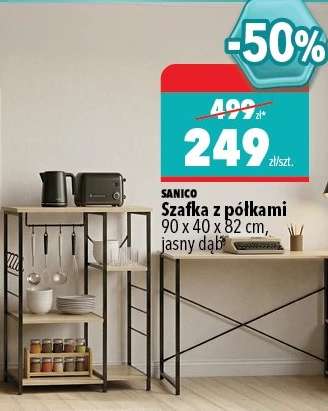 Szafka z półkami