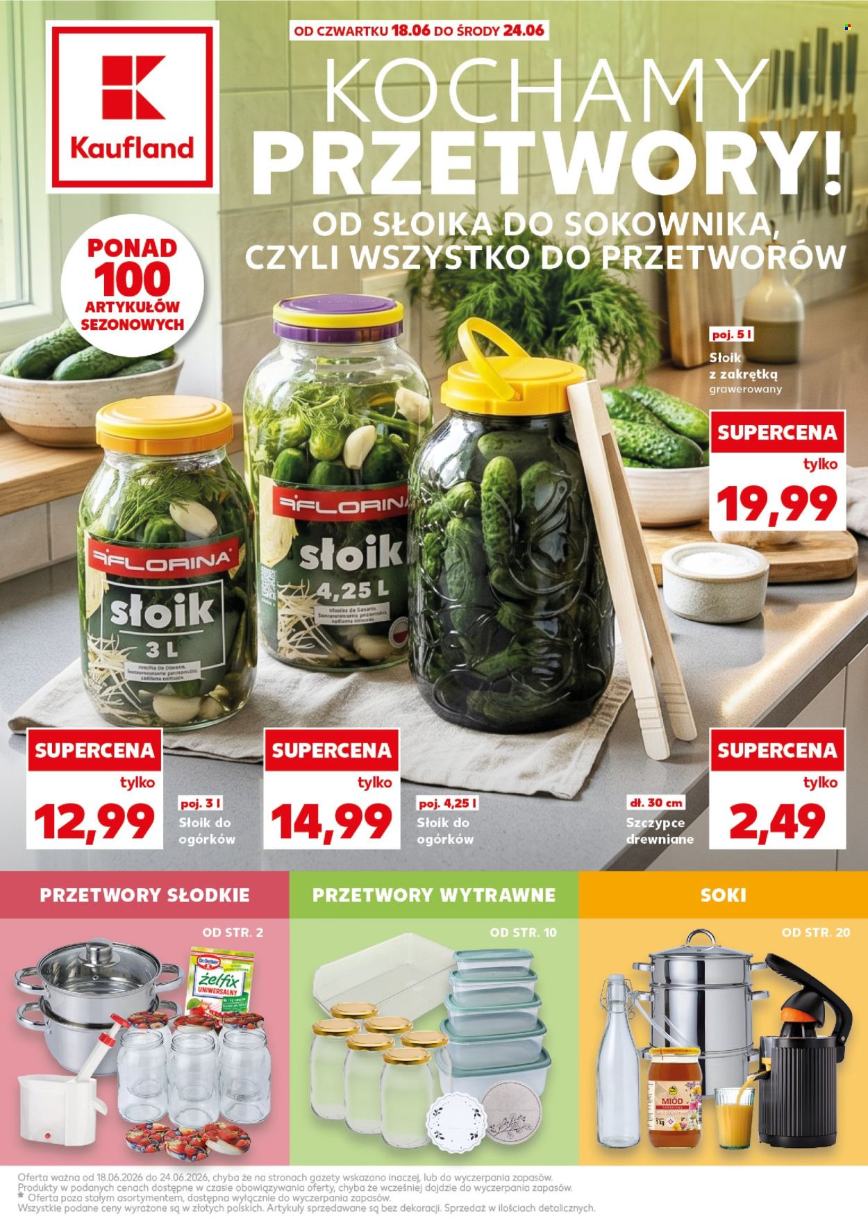 Gazetka Kaufland - 18.6.2026. - 24.6.2026.. Strona 1