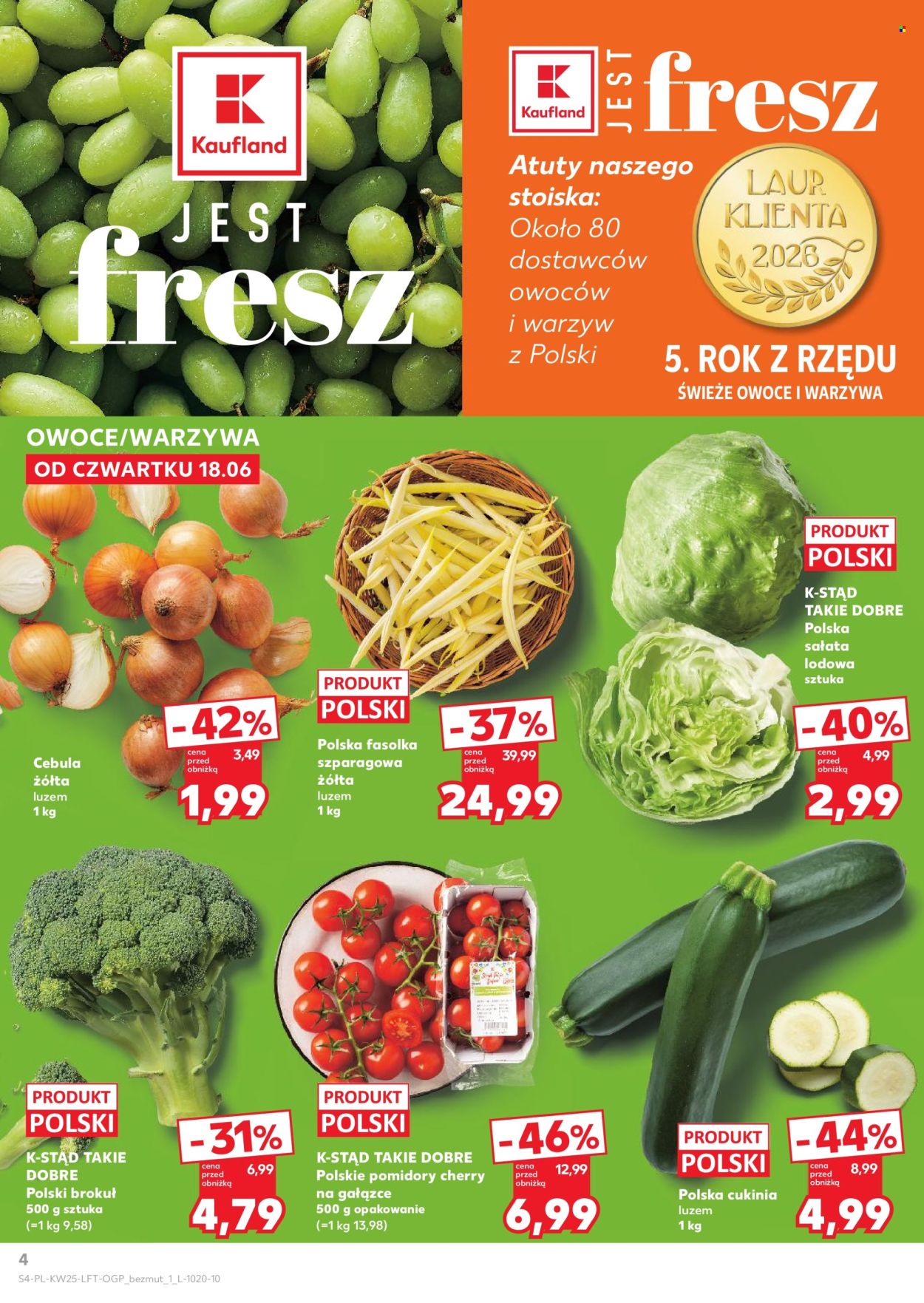 Gazetka Kaufland - 18.6.2026. - 24.6.2026.. Strona 4