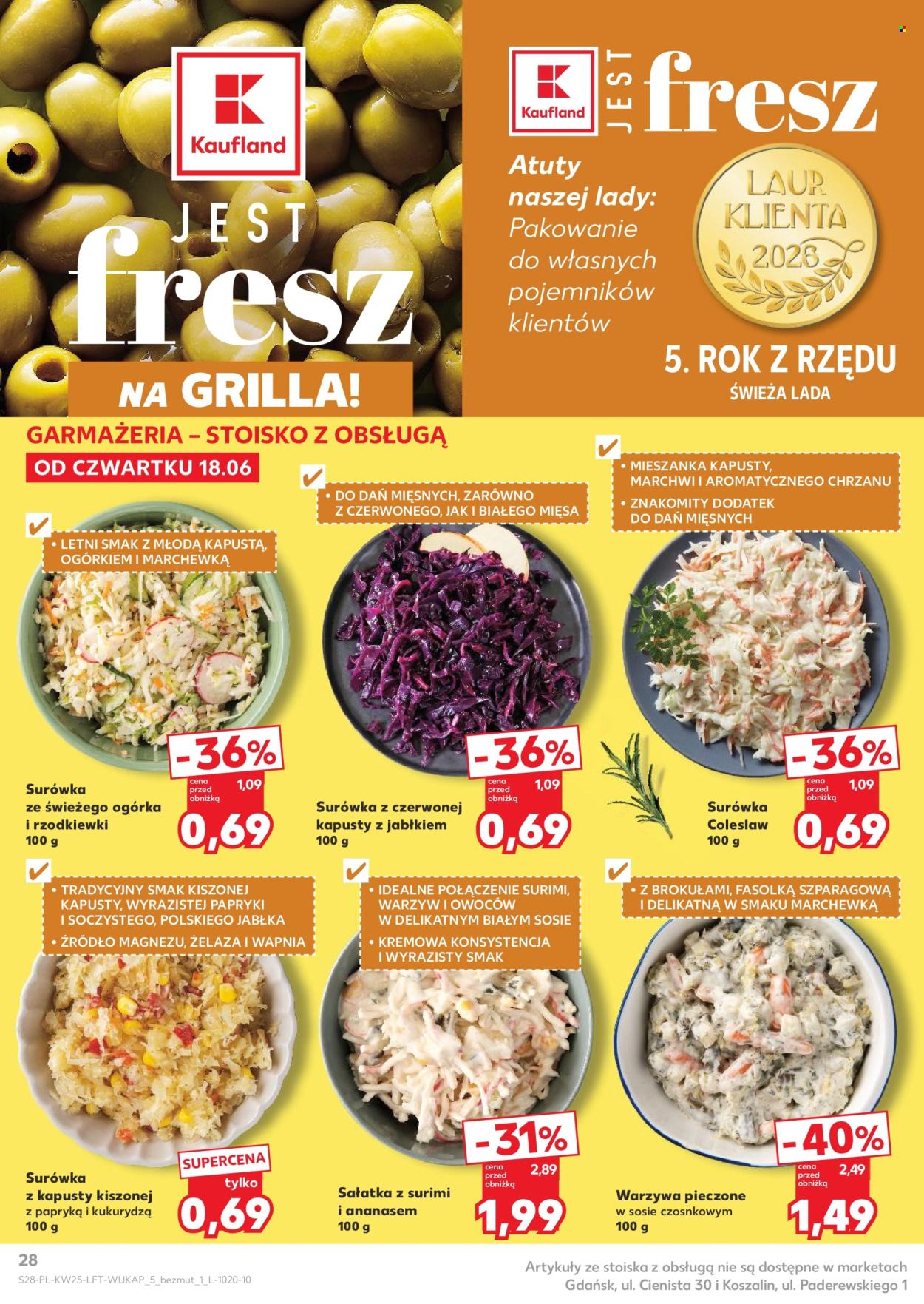 Gazetka Kaufland - 18.6.2026. - 24.6.2026.. Strona 28