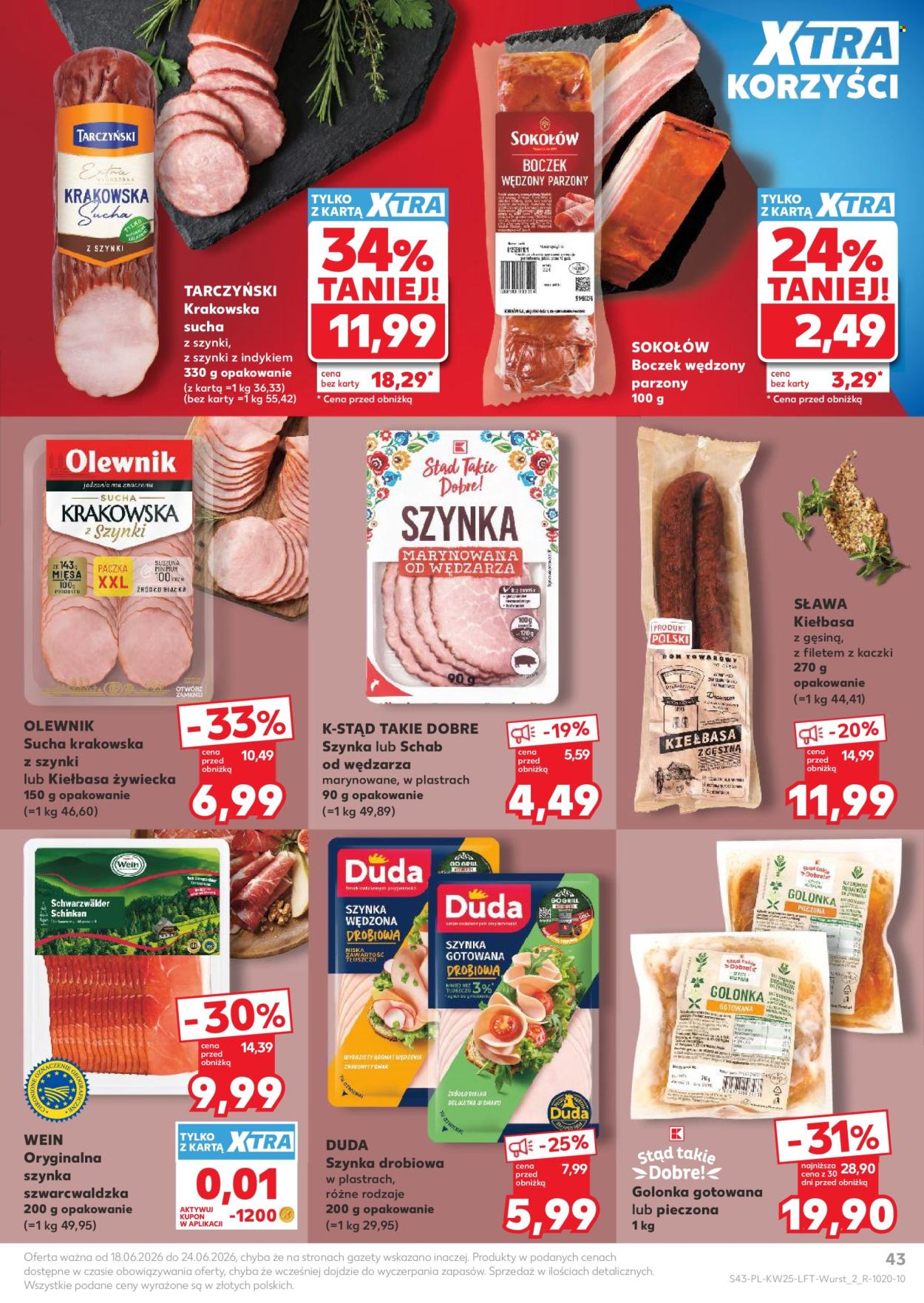 Gazetka Kaufland - 18.6.2026. - 24.6.2026.. Strona 43