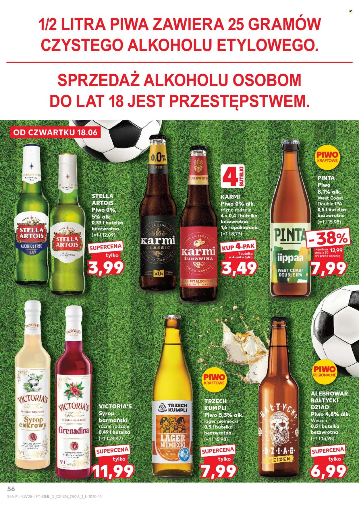 Gazetka Kaufland - 18.6.2026. - 24.6.2026.. Strona 56