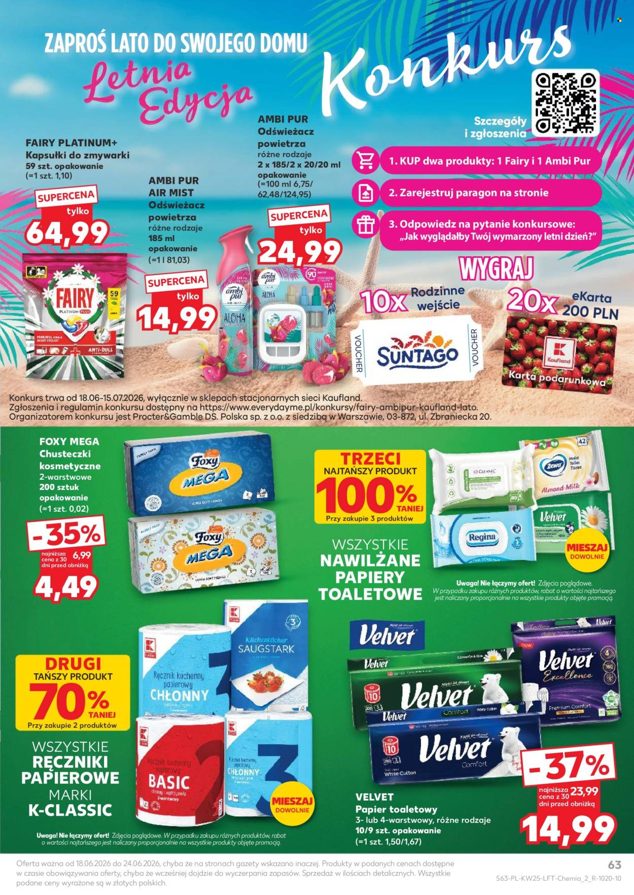 Gazetka Kaufland - 18.6.2026. - 24.6.2026.. Strona 63