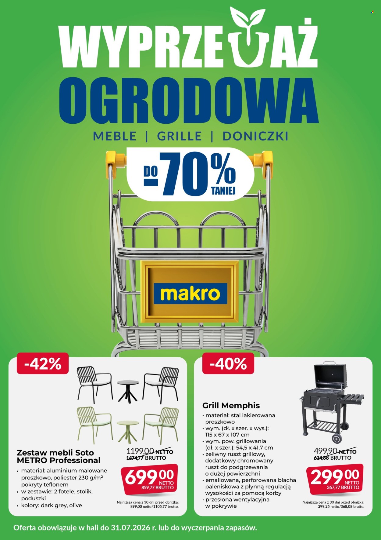 Gazetka Makro - 12.6.2026. - 31.7.2026.. Strona 1