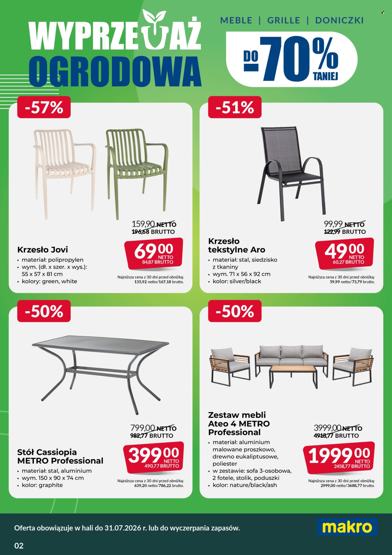 Gazetka Makro - 12.6.2026. - 31.7.2026.. Strona 2