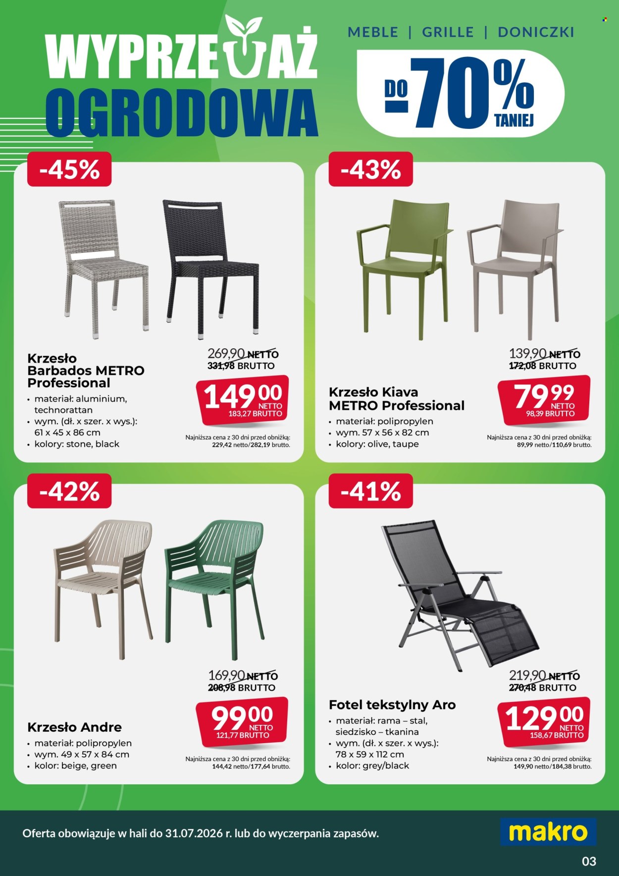 Gazetka Makro - 12.6.2026. - 31.7.2026.. Strona 3
