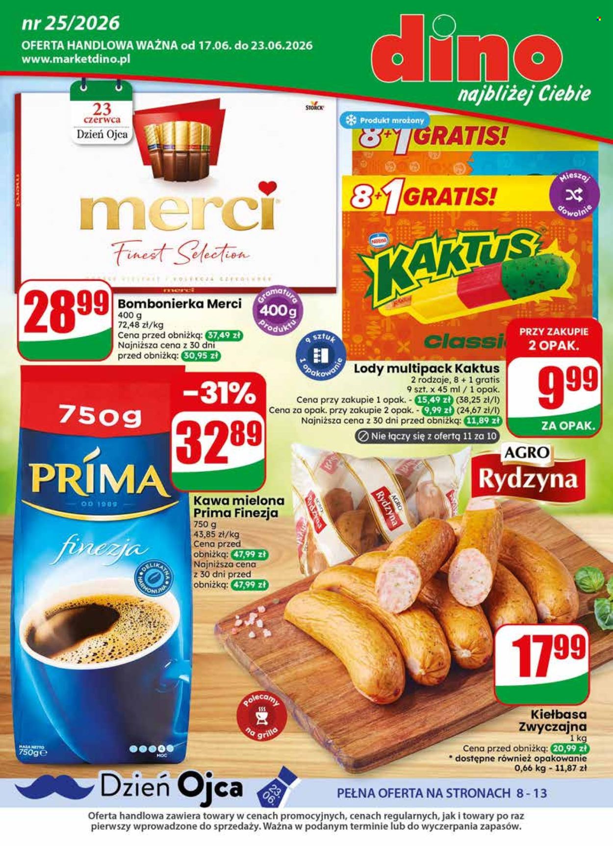 Gazetka Dino - 17.6.2026. - 23.6.2026.. Strona 1