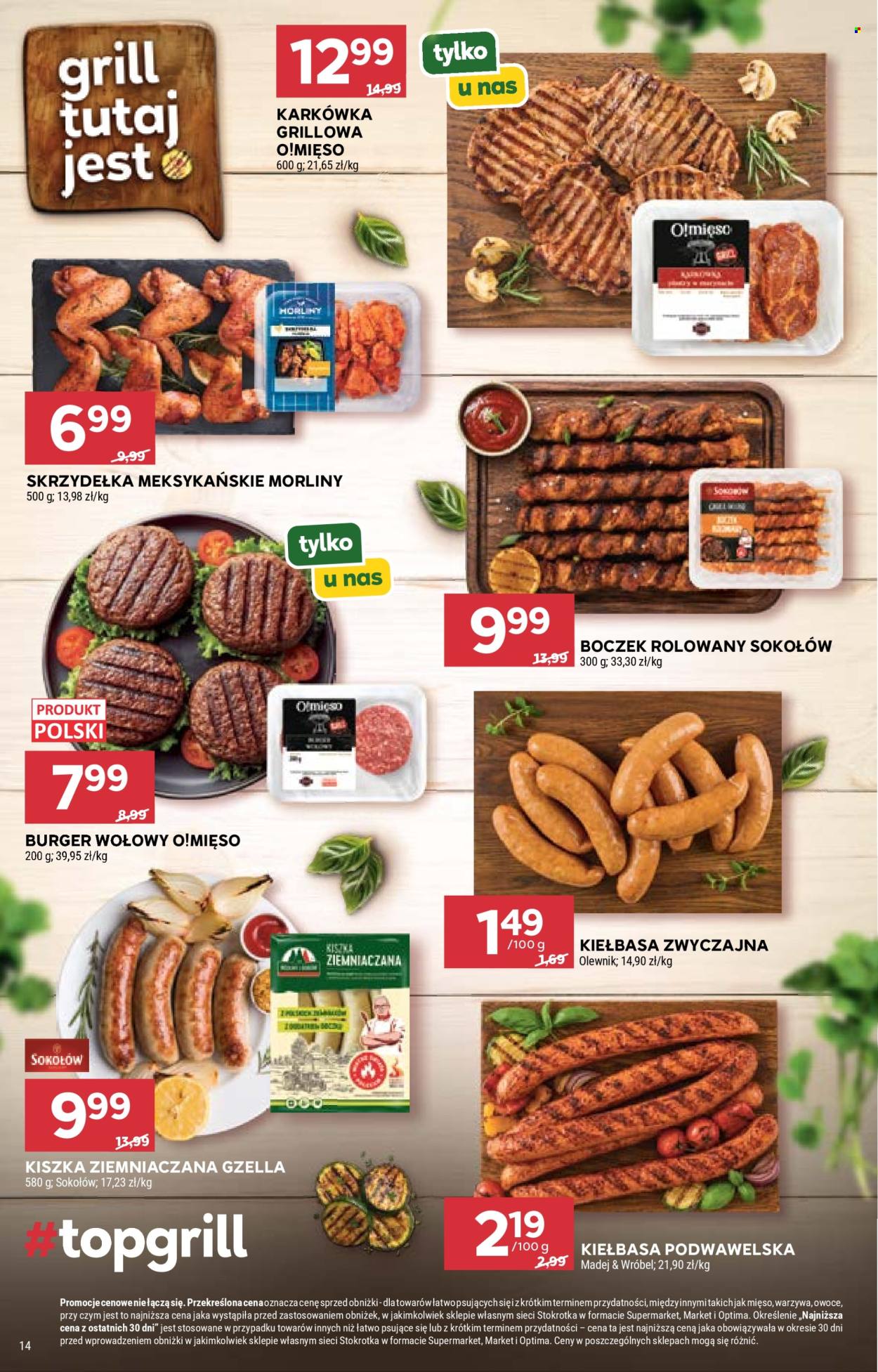 Gazetka Stokrotka Supermarket - 18.6.2026. - 24.6.2026.. Strona 14