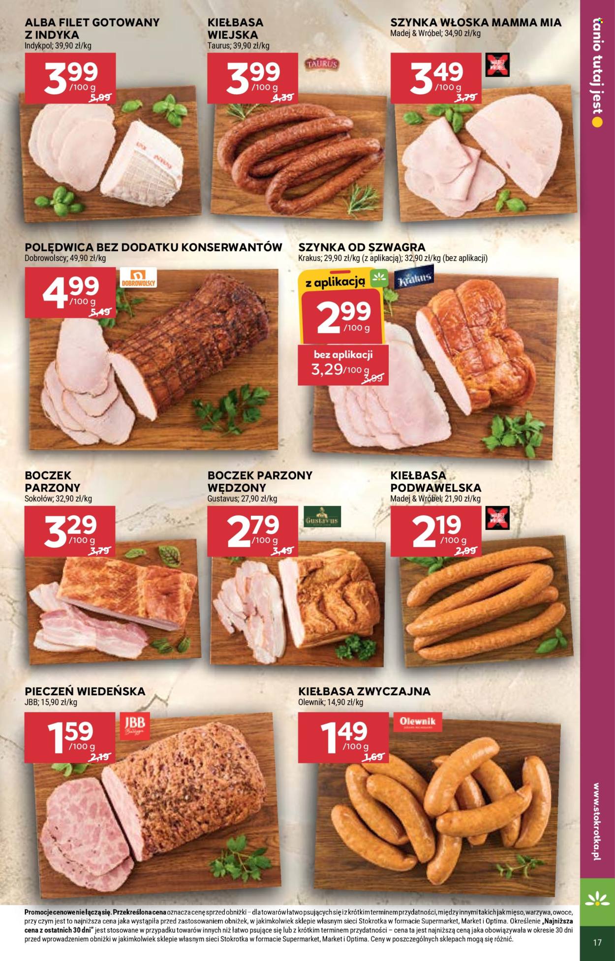 Gazetka Stokrotka Supermarket - 18.6.2026. - 24.6.2026.. Strona 17