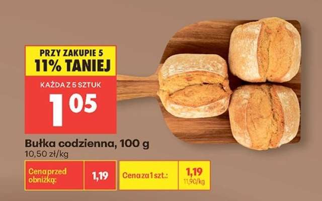 Bułka codzienna 100 g