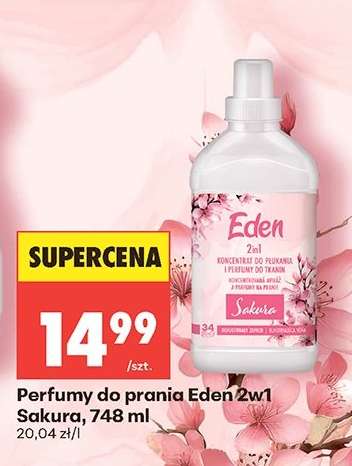 Perfumy do prania Eden 2w1 Sakura, 748 ml