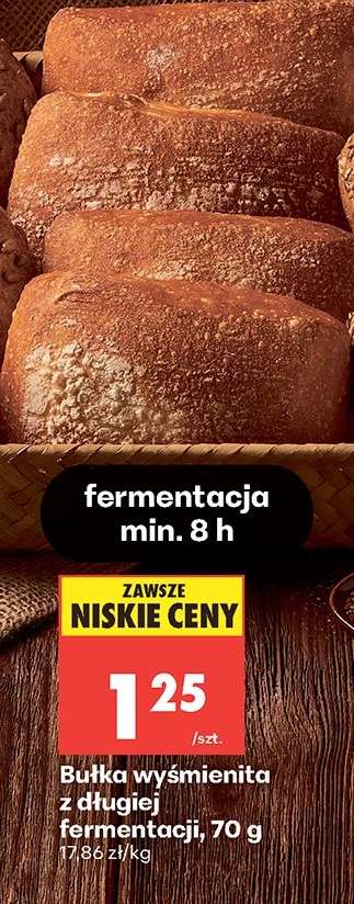 Bułka wyśmienita z długiej fermentacji, 70 g